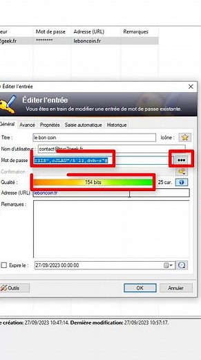 "Comment utiliser le gestionnaire 'Keepass' ?" (partie 06)