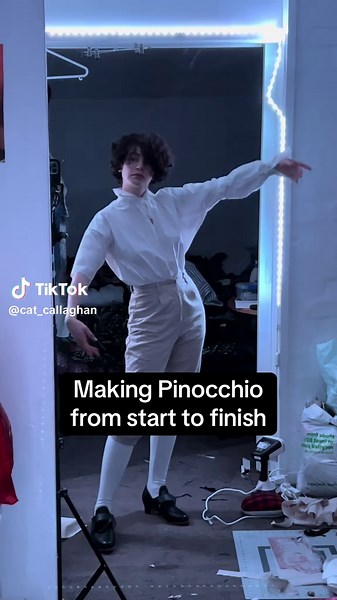 Creating a Pinocchio Costume from Start to Finish