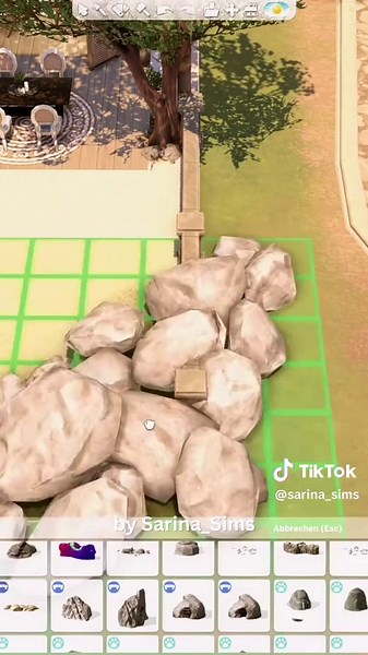 Modern Mediterranean Home Landscaping & Exterior Speedbuild | The Sims 4