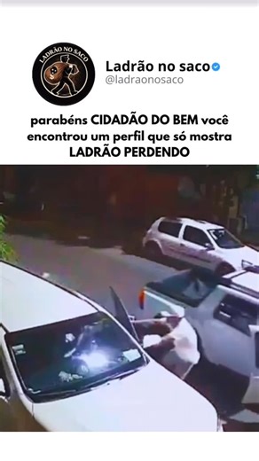 Ladrão no saco | #创新事实可再生能源创新事实可再生能源... | Instagram