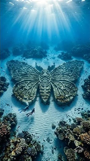 Building a Giant Moth Underwater Base | Cinematic Construction