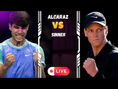 ATP LIVE JANNIK SINNER VS CARLOS ALCARAZ ATP CINCINNATI OPEN 2025 TENNIS | Match Highlights