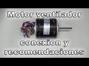 Motor fan connection and recommendations