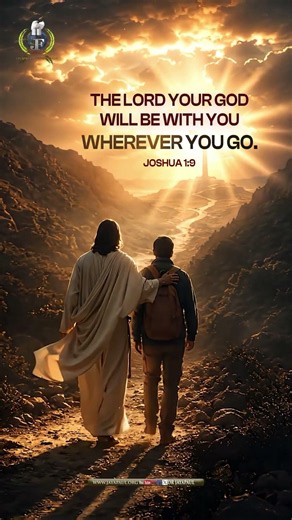 The Lord your God is with you wherever you go. Joshua 1:9
