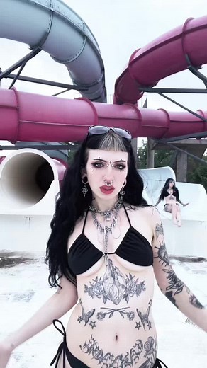 Women Enjoying a Day at the Water Park