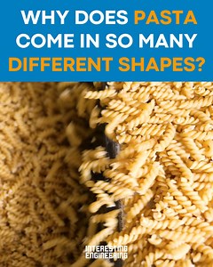 1.2K reactions · 242 shares | Have you ever wondered why companies produce pasta in so many different shapes?  Let’s see! | Interesting Engineering | Facebook
