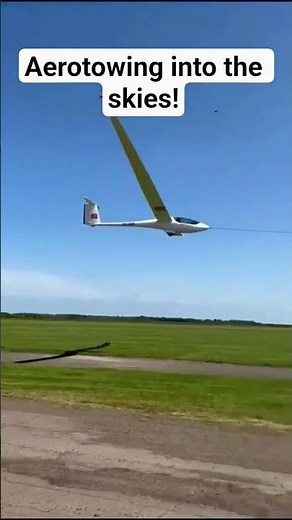 Aerotowing in Action at Edgehill Gliding Centre!