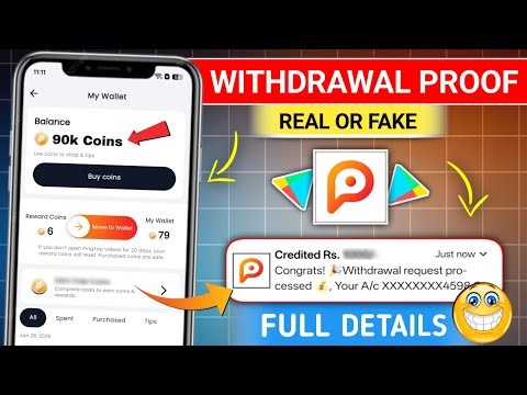 Ping Top Se Paise Kaise Kamaye ? | Ping Top Coin Withdrawal | Pingtop App Kya Hai | Pingtop App