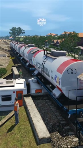 Train Passing Over Broken Track Saved #train #railtrack #railroad #railway