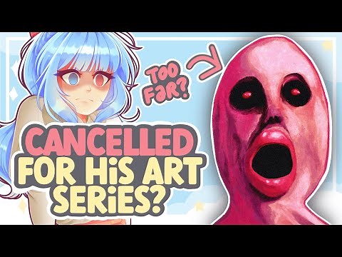 The Most CONTROVERSIAL Artist in Analog Horror (UrbanSPOOK + The Painter) || SPEEDPAINT + COMMENTARY