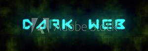 Techno DARK WEB text animation. Motion dynamic animated background in techno style, with Dark Web text