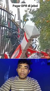 Detik-detik pagar DPR-RI di bongkar #viralFb #Fyp #Demo25 | Stefen Ataupah