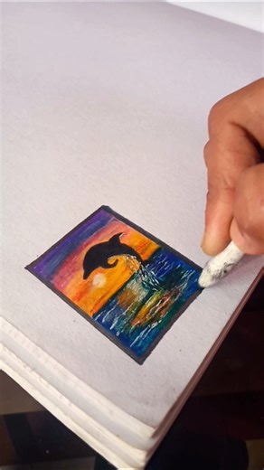 Sunset Dolphin 🐬Never give up!keep going!Thank u ❤️#shortsfeeds#dolphin