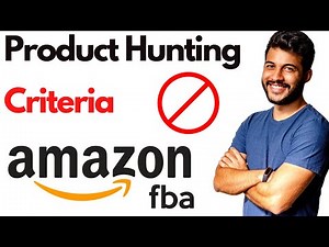 Product Hunting Criteria For Amazon FBA Wholesale || How To Find Products for Amazon ||