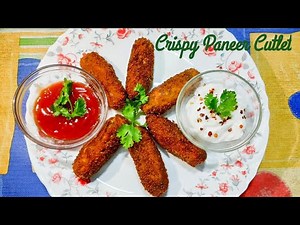 Crispy Paneer Cutlet Recipe | Paneer Cutlet Recipe | Delicious Snacks Recipe