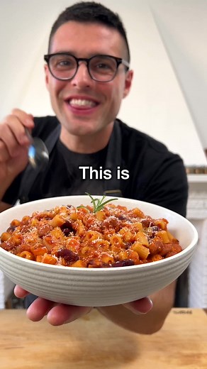 Authentic Italian Pasta Fagioli Recipe
