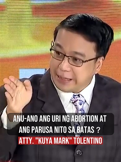 Anu-ano ang uri ng abortion at ang parusa nito sa batas？ —Atty. Mark Tolentino For Free Legal Advice, please call 09688811912 or 09173295353. Landline: (02) 70007846 #KuyaMarkTolentino | Atty. Mark Tolentino