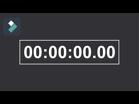 Cara Membuat Timer Dalam Video | Tutorial Filmora #1