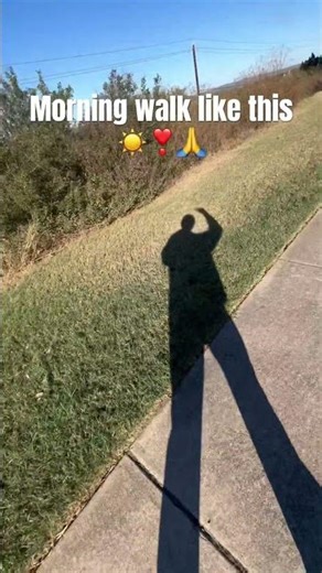Morning walk like this ❣️☀️ #morning #morningwalk #routine #outdoors #excercise #healthy