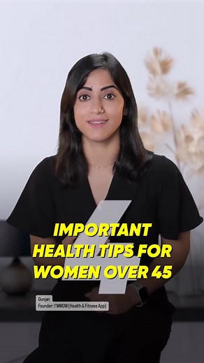 519K views · 7.6K reactions | Important tips for women’s health over 40. Because with more awareness you can do better Management for Tomorrow. | Gunjan Shouts | Facebook