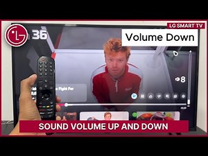 LG Smart TV: How to Adjust Sound Volume Up and Down on YouTube Videos