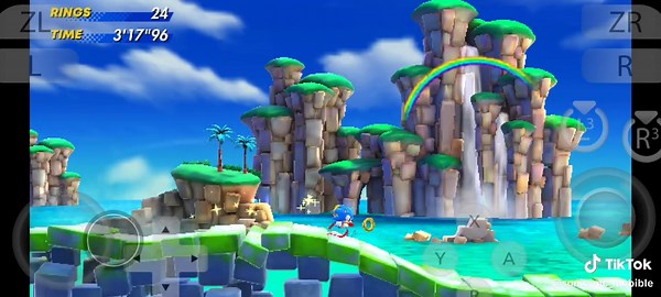 Jugando Sonic Superstars en Android con el Emulador Yuzu - ¡Descubre la primera habilidad!