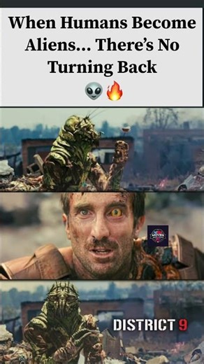 District 9 Transformation Was Horrifying 😱 #District9 #SciFi #Aliens