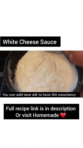 white Cheese sauce for Lasagne & pasta #shorts #homemade