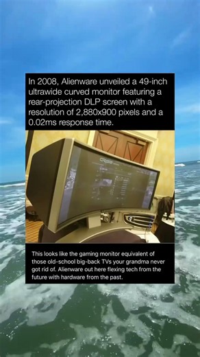When Alienware released the first gaming monitor