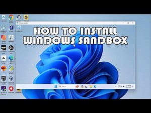 How to Install Windows Sandbox in Windows 11