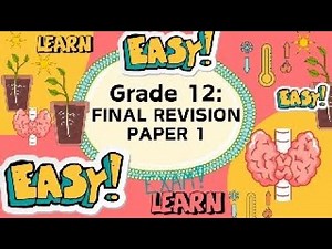 FINAL REVISION | Gr. 12 Life Sciences Paper 1