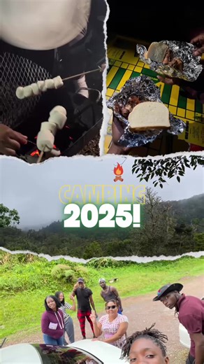 Camping Weekend 2025!🇯🇲 #holywell #campinginjamaica #bluemountaincampground #jamaica #holywellparkjamaica