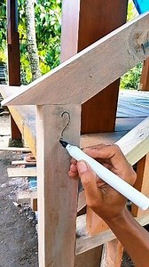 measure easily to tidy up the end joints of the wood so they are neat #woodworking #tips_tricks #carpentry #working | Lank Galon