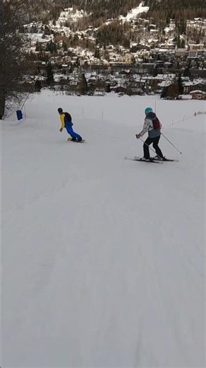 The Feeling Of Ending The Day In The Mountains #skiing #snowboarding #italy #courmayeur #alps