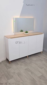 ✅ Bahut / Porte chaussures ✔Réference : B.180.M ✔️Gros / détail ✔ Finition : Pvc ✔ Couleurs : 100 couleurs disponible ✔Notre 1ére showroom à : Ras el oued / bordj bou areridj ✔Possiblitè de faire des meubles sur commande 🔹Notre Societè 💝 l'univers du meuble 💝 🔹Sur : fb & insta ( lunivers_du_meuble ) tel / viber : 07 81 30 18 19 | L'univers du meuble