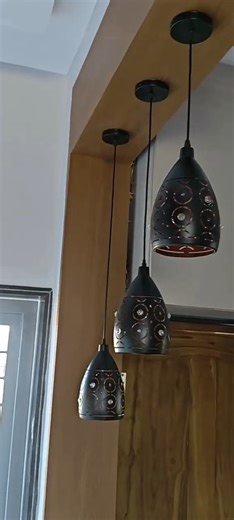 how to install hanging lights..#shortvideo #viralvideo #electricalelectricianwireman