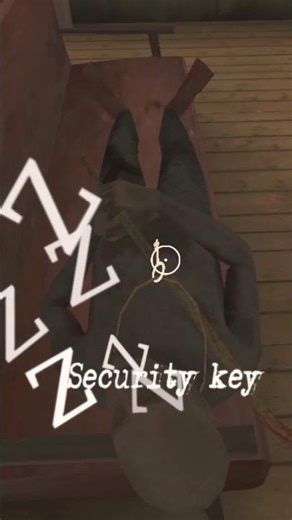 grandpa se chabhi yani security key lena bhari pad gya #gaming #shorts #granny chapter two