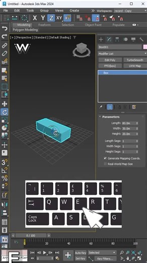 waleed | 3d artist on Instagram: "Some quick important shortcuts for 3dsmax ✨"