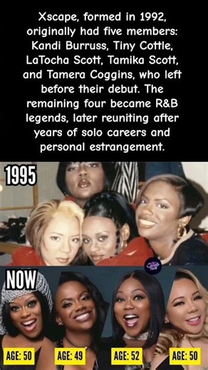 Xscape’s Story — From 5 Members to 4 Icons #viral