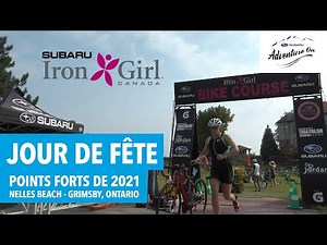 Subaru en avant l'aventure - Subaru IRON Girl Canada : Points saillants du jour de la course 2021