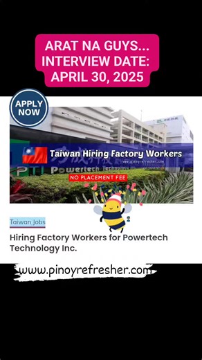 13K views · 67 reactions | Hiring Factory Workers Company: Powertech...