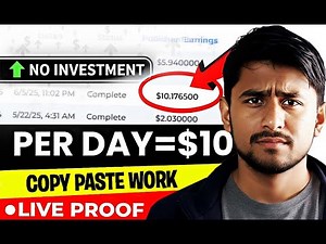 Best Money Earning Website Without Investment | How To Make Money Free | Copy Paste Job Online
