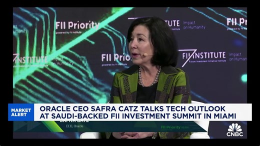 Oracle CEO Safra Catz: Being number one is very important