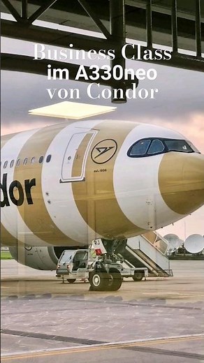 Die neue Business Class im A330neo von Condor