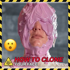 117K views · 631 reactions | Creating a concrete cast of my head! | The King of Random | Facebook