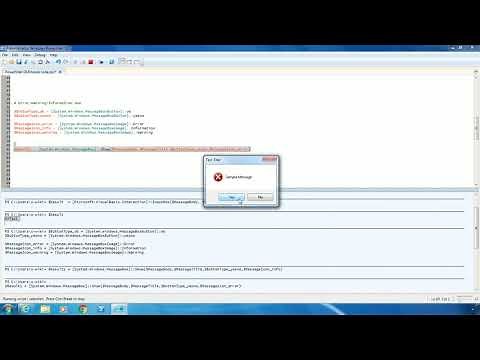PowerShell GUI Boxes - how to use GUI display boxes in powershell