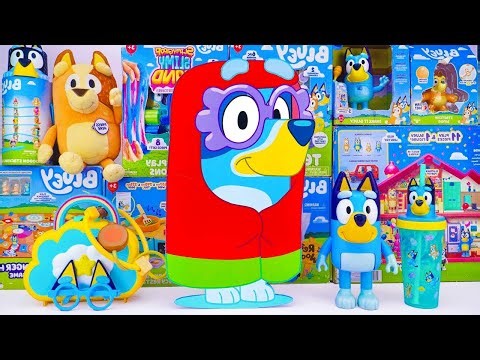 Bluey Toys Collection Unboxing Review 🐾 Cute Granny Janet Mystery Box & Chilli Plush