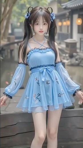 Blue Belle in Serenity | Angel Asia's Elegant Star 💫