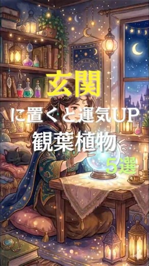 玄関に置くと運気UP”観葉植物”５選