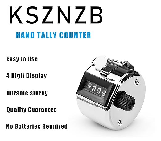 Hand Tally Counter Clicker Counter Metal Pitch Counter